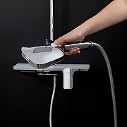 Душевая система Gappo G2496-10 цвет Белый Хром-16