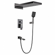 Душевая система Gappo G7107-79 цвет Оружейная сталь