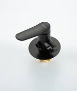 Гигиенический душ со смесителем Gappo G7210-6 цвет Черный матовый-1
