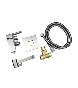 Гигиенический душ со смесителем Gappo G7217-19 цвет Оружейная сталь-4