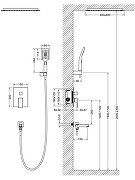 Душевая система Timo Selene SX-2039/16SM цвет Белый матовый-1