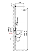 Душевая система Timo Selene SX-3069/16SM цвет Белый матовый-1