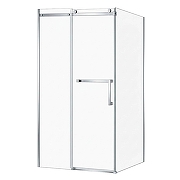 Душевой уголок Azario Ванкувер 120х90 AZ-NKF1131L/R-12090-CH-CL профиль Хром стекло прозрачное