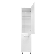 Шкаф пенал Azario Беллони 40 CS00098044 цвет Белый-2