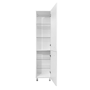Шкаф пенал Azario Беллони 40 CS00098044 цвет Белый-4