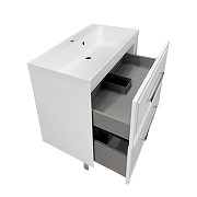 Тумба с раковиной Azario Беллони 80/2Н CS00098085 цвет Белый матовый-4