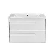 Тумба с раковиной Azario Элегия 90 CS00106444 подвесная цвет Белый матовый-1