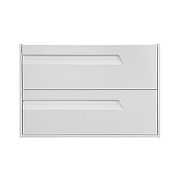 Тумба с раковиной Azario Элегия 90 CS00106444 подвесная цвет Белый матовый-2
