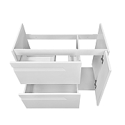 Тумба с раковиной Azario Элегия 90/2 CS00106447 цвет Белый матовый-3
