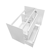 Тумба с раковиной Azario Элегия 100 CS00106448 цвет Белый матовый-2