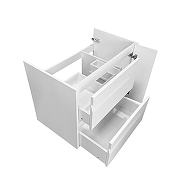 Тумба с раковиной Azario Элегия 80 CS00106449 подвесная цвет Белый матовый-2