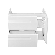 Тумба с раковиной Azario Элегия 80 CS00106449 подвесная цвет Белый матовый-3