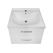Тумба с раковиной Azario Ника 60 CS00106458 подвесная цвет Белый глянцевый-3