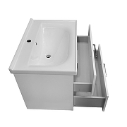 Тумба с раковиной Azario Ника 70 CS00106460 подвесная цвет Белый глянцевый-3