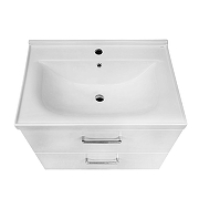 Тумба с раковиной Azario Ника 70 CS00106460 подвесная цвет Белый глянцевый-5