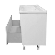 Тумба с раковиной Azario Ника 70 Н CS00106461 цвет Белый глянцевый-5