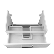 Тумба с раковиной Azario Ника 70 Н CS00106461 цвет Белый глянцевый-9