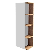 Шкаф пенал Jacob Delafon Cafe Terrace 50 L EB2436G-P6-G1C подвесной цвет Белый глянцевый