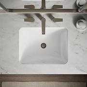 Раковина встраиваемая снизу Jacob Delafon (Kohler) Caxton 55 20413T-0 цвет Белый-3