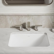 Раковина встраиваемая снизу Jacob Delafon (Kohler) Caxton 55 20413T-0 цвет Белый-4