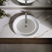 Раковина встраиваемая сверху Jacob Delafon (Kohler) Harken 53 21780T-0 цвет Белый-4