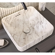 Раковина накладная Jacob Delafon Vox 40 E2661-HYH цвет Enchanted marble-1