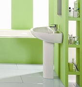 Раковина подвесная Jacob Delafon Patio 55 E4158-00 цвет Белый-2