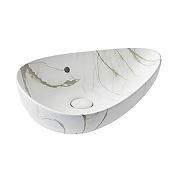 Раковина накладная Jacob Delafon Nouvelle Vague Vessel 56 EVI302-HYC цвет White marble