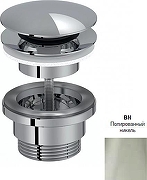 Донный клапан Jacob Delafon E30536-BN click-clack цвет Полированный никель