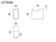 Крючок Sancos Апекс (Apex) SC9040BG цвет Брашированное золото-5