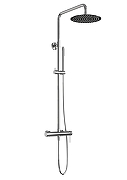 Душевая система WasserKRAFT Niers A30002 цвет Хром