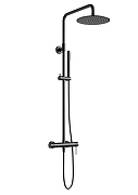 Душевая система WasserKRAFT Niers A30002BL цвет Черный матовый