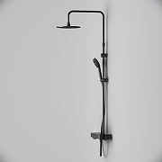 Душевая система AM.PM Above F079X322 цвет Черный матовый-10