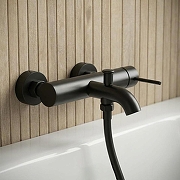 Смеситель для ванны WasserKRAFT Niers 3001BL цвет Черный матовый-1
