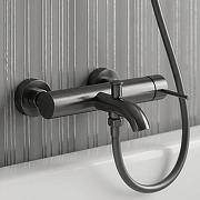Смеситель для ванны WasserKRAFT Niers 3001GR цвет Графит-1