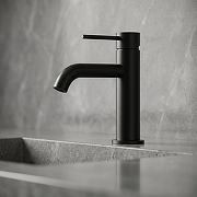 Смеситель для раковины WasserKRAFT Niers 3003BL цвет Черный матовый-1