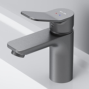 Смеситель для раковины AM.PM X-Joy F85A02155 цвет Титан-5