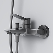 Смеситель для ванны AM.PM X-Joy F85A10055 цвет Титан-4