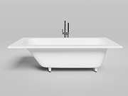 Ванна из искусственного камня Salini Орланда Плюс Кит 190x100 102114G цвет Белый глянцевый-1