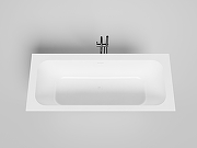 Ванна из искусственного камня Salini Орланда Аксис Кит 190x80 103311G цвет Белый матовый-1