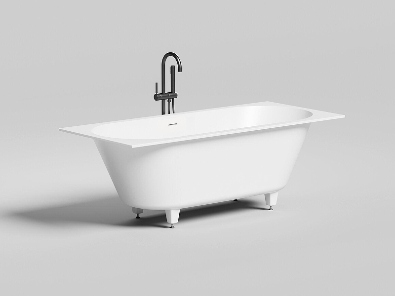 Ванна из искусственного камня Salini Орнелла Аксис Кит 180x80 103511M 