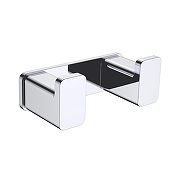 Двойной крючок AQUAme Tivoli AQM7302CR цвет Хром