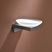 Мыльница AQUAme Tivoli AQM7314GM цвет Оружейный металл-1