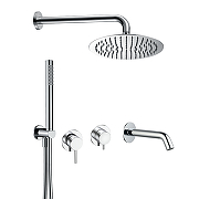 Душевая система AQUAme AQM8408CR цвет Хром