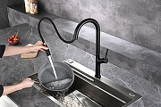Смеситель для кухни AQUAme Cucina AQM9905MB цвет Черный матовый-13