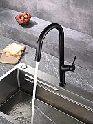 Смеситель для кухни AQUAme Cucina AQM9905MB цвет Черный матовый-15