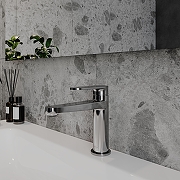 Смеситель для раковины AQUAme Novara AQM6910CR цвет Хром-1
