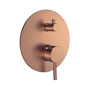 Смеситель для душа AQUAme Siena AQM8803BC цвет Медь шлифованная