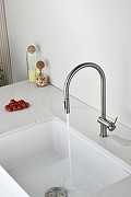 Смеситель для кухни AQUAme Cucina AQM9901BN цвет Никель шлифованный-2