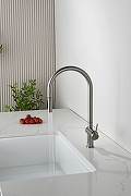 Смеситель для кухни AQUAme Cucina AQM9901BN цвет Никель шлифованный-3